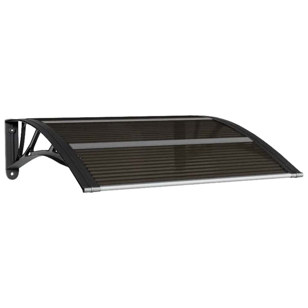 Deurluifel Zwart 80x75 cm Polycarbonaat is nu te koop bij PeponiXL, paradijselijk wonen!