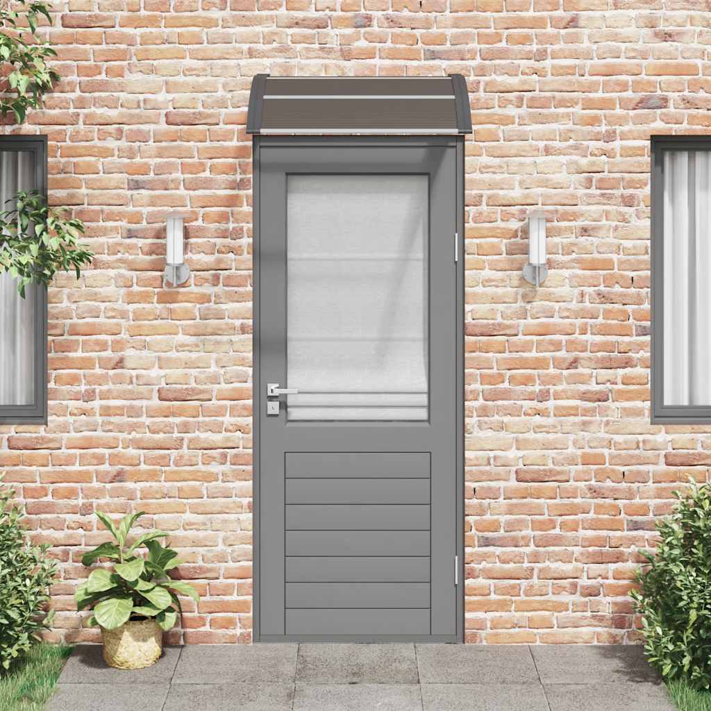Deurluifel Zwart 80x75 cm Polycarbonaat is nu te koop bij PeponiXL, paradijselijk wonen!