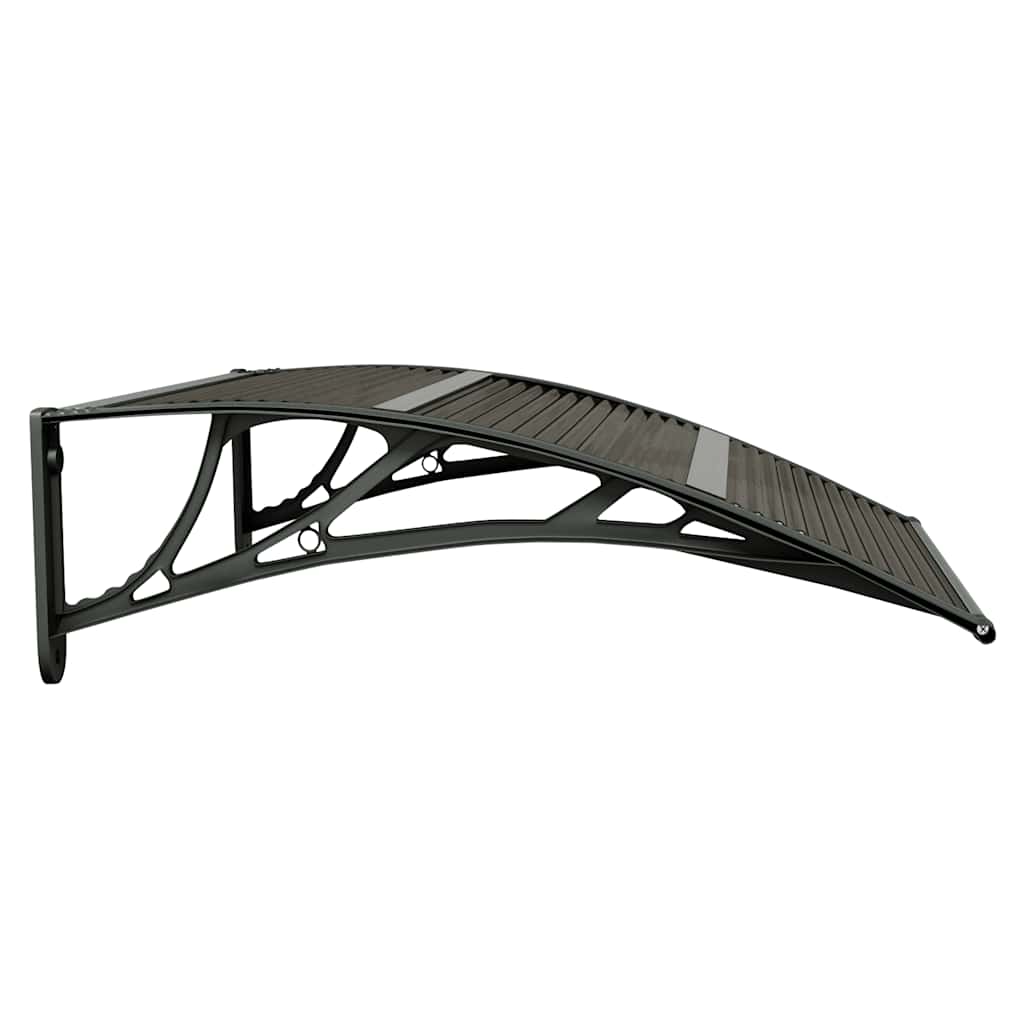Deurluifel Zwart 80x75 cm Polycarbonaat is nu te koop bij PeponiXL, paradijselijk wonen!
