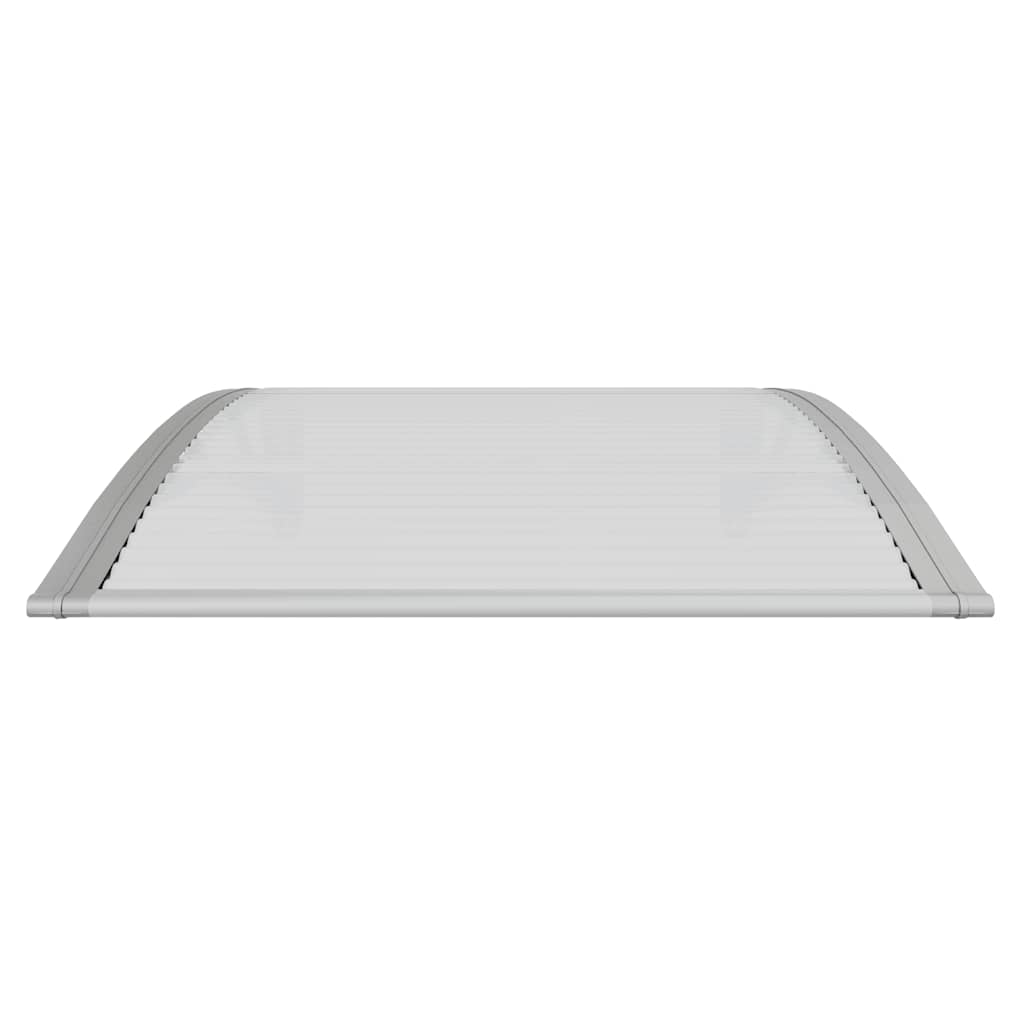 Deurluifel Grijs en Transparant 100x75 cm Polycarbonaat is nu te koop bij PeponiXL, paradijselijk wonen!
