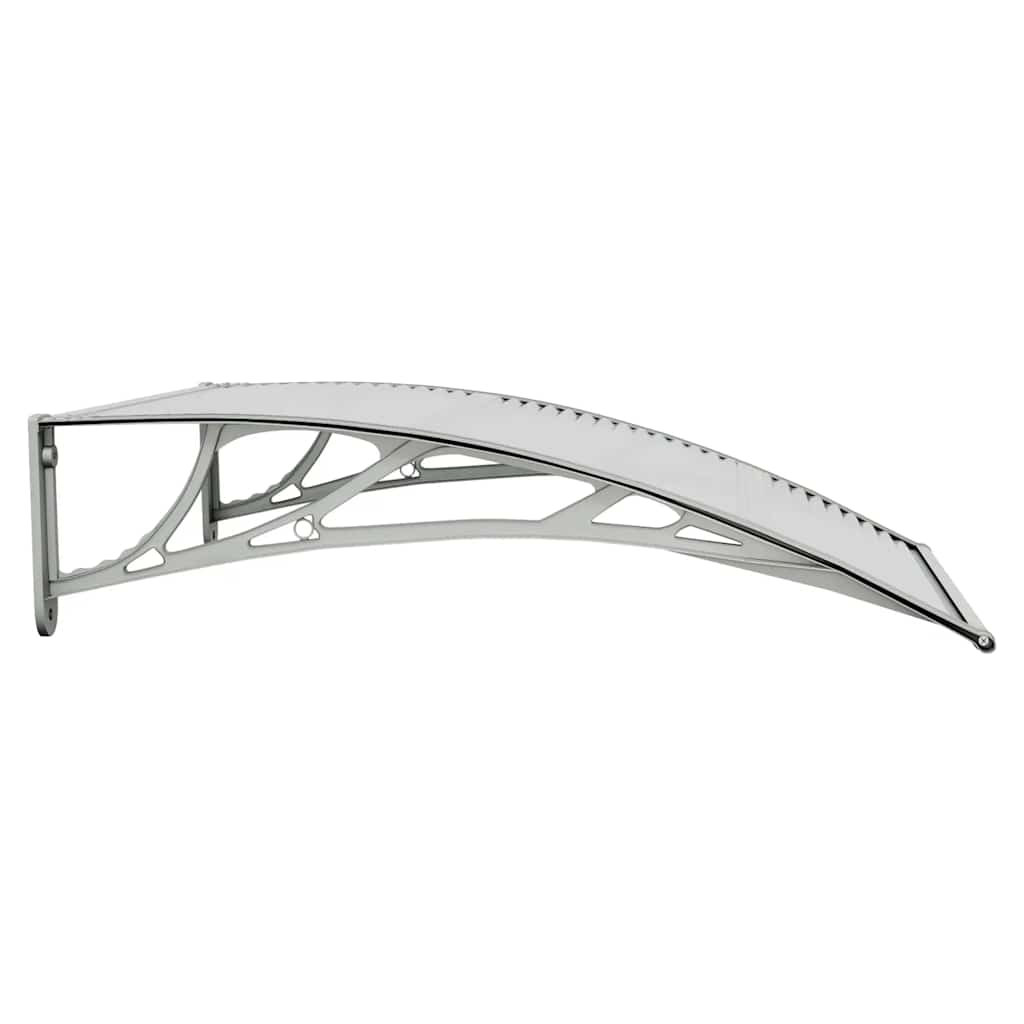 Deurluifel Grijs en Transparant 100x75 cm Polycarbonaat is nu te koop bij PeponiXL, paradijselijk wonen!