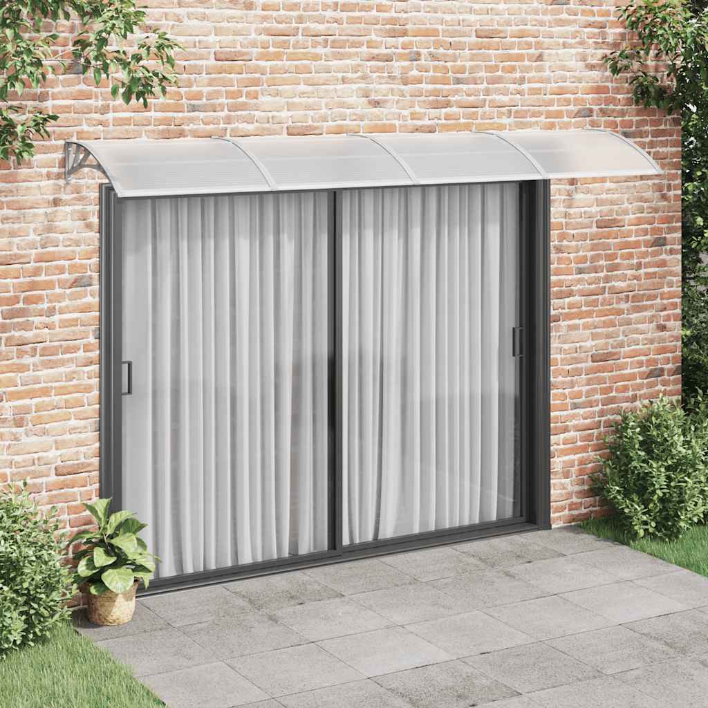 Deurluifel Grijs 350x100 cm Polycarbonaat is nu te koop bij PeponiXL, paradijselijk wonen!