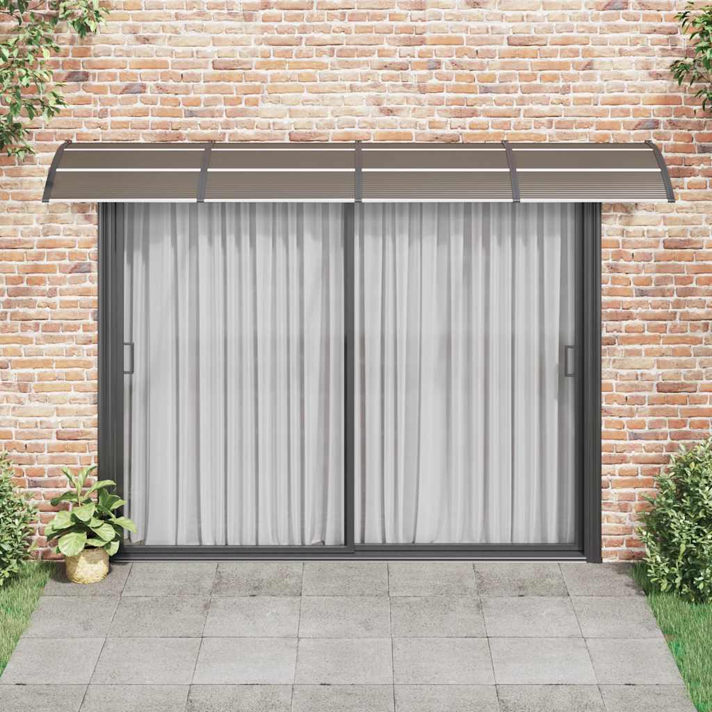 Deurluifel Zwart 350x100 cm Polycarbonaat is nu te koop bij PeponiXL, paradijselijk wonen!