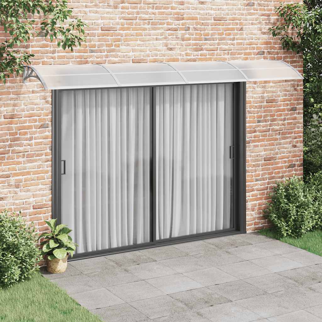 Deurluifel Grijs 400x100 cm Polycarbonaat is nu te koop bij PeponiXL, paradijselijk wonen!