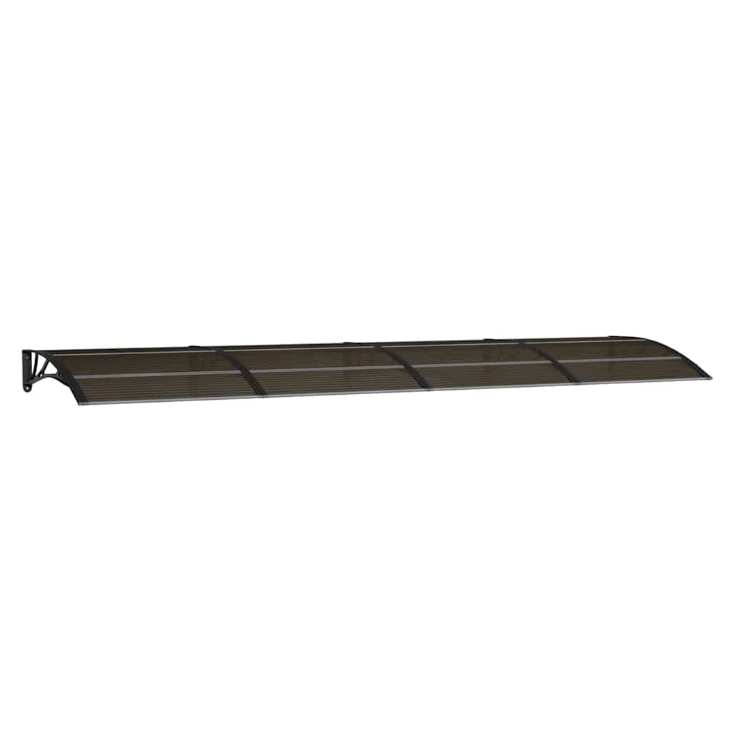 Deurluifel Zwart 400x100 cm Polycarbonaat is nu te koop bij PeponiXL, paradijselijk wonen!