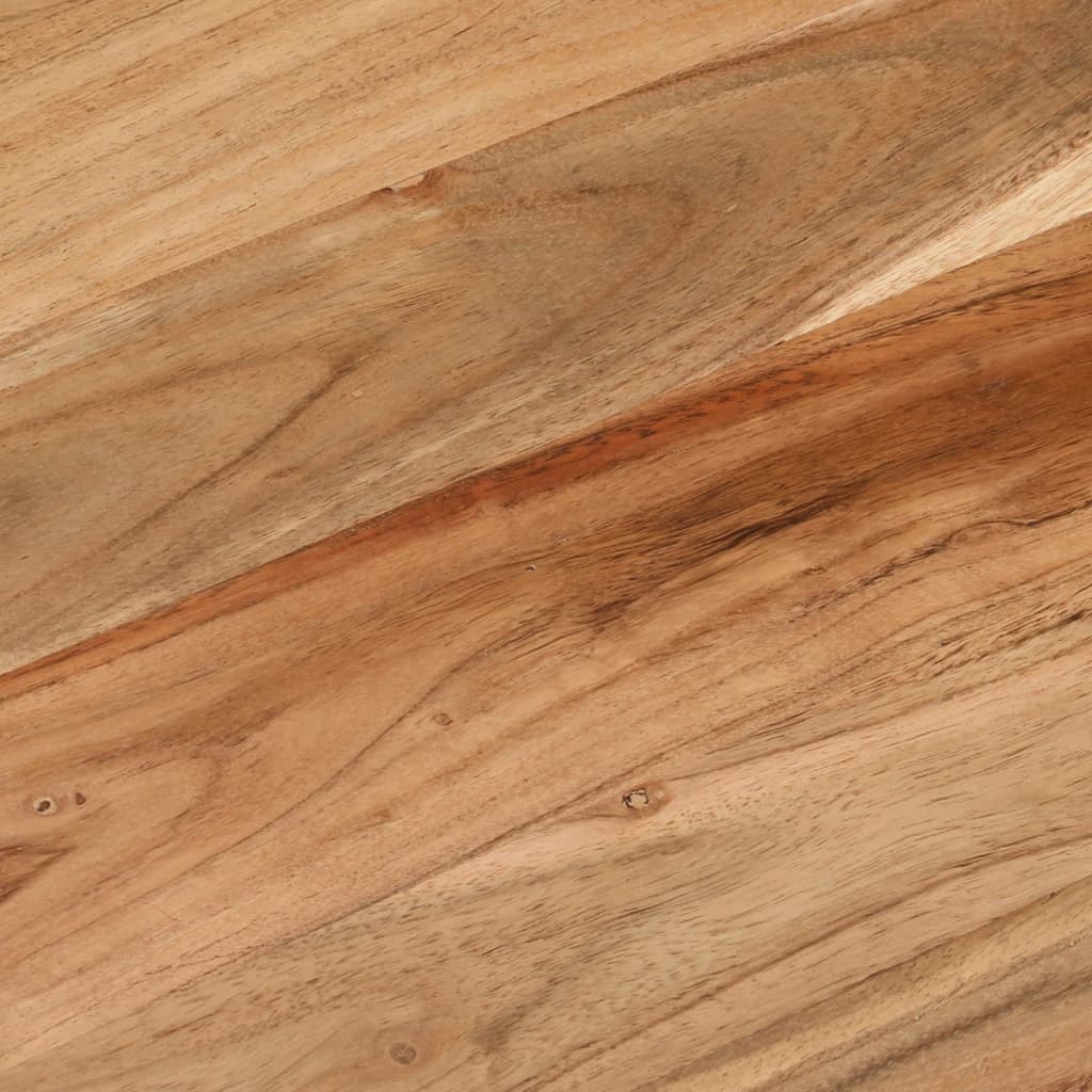 Tv-meubel 110x33x33 cm massief acacoahout is nu te koop bij PeponiXL, paradijselijk wonen!