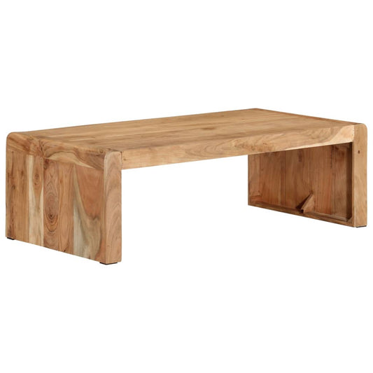 Salontafel 110x55x35 cm massief acaciahout is nu te koop bij PeponiXL, paradijselijk wonen!