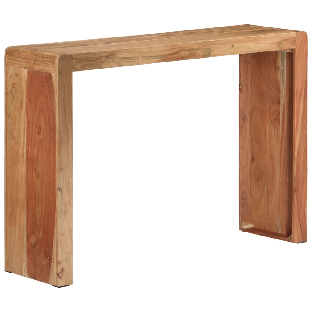 Wandtafel 110x30x76 cm massief acaciahout is nu te koop bij PeponiXL, paradijselijk wonen!