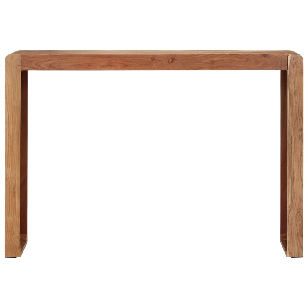 Wandtafel 110x30x76 cm massief acaciahout is nu te koop bij PeponiXL, paradijselijk wonen!