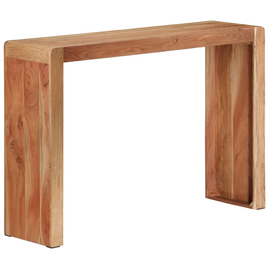 Wandtafel 110x30x76 cm massief acaciahout is nu te koop bij PeponiXL, paradijselijk wonen!