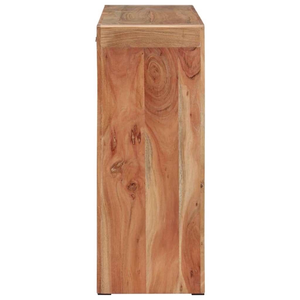 Wandtafel 110x30x76 cm massief acaciahout is nu te koop bij PeponiXL, paradijselijk wonen!