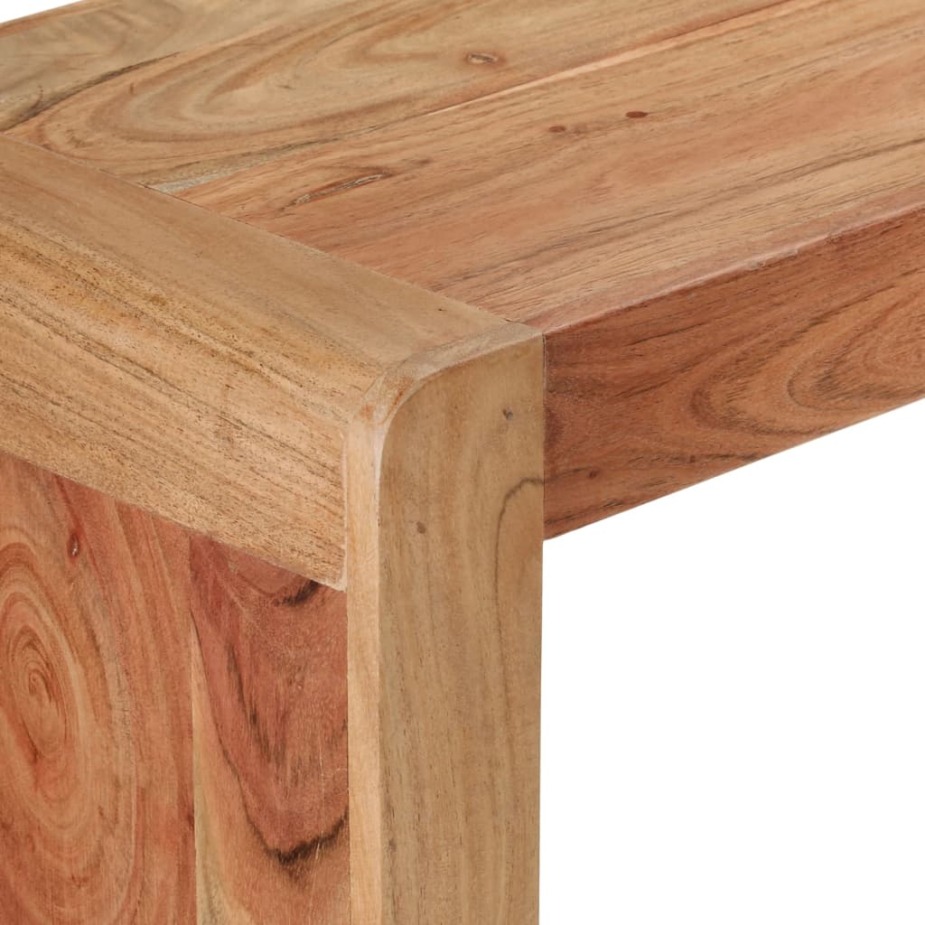 Wandtafel 110x30x76 cm massief acaciahout is nu te koop bij PeponiXL, paradijselijk wonen!