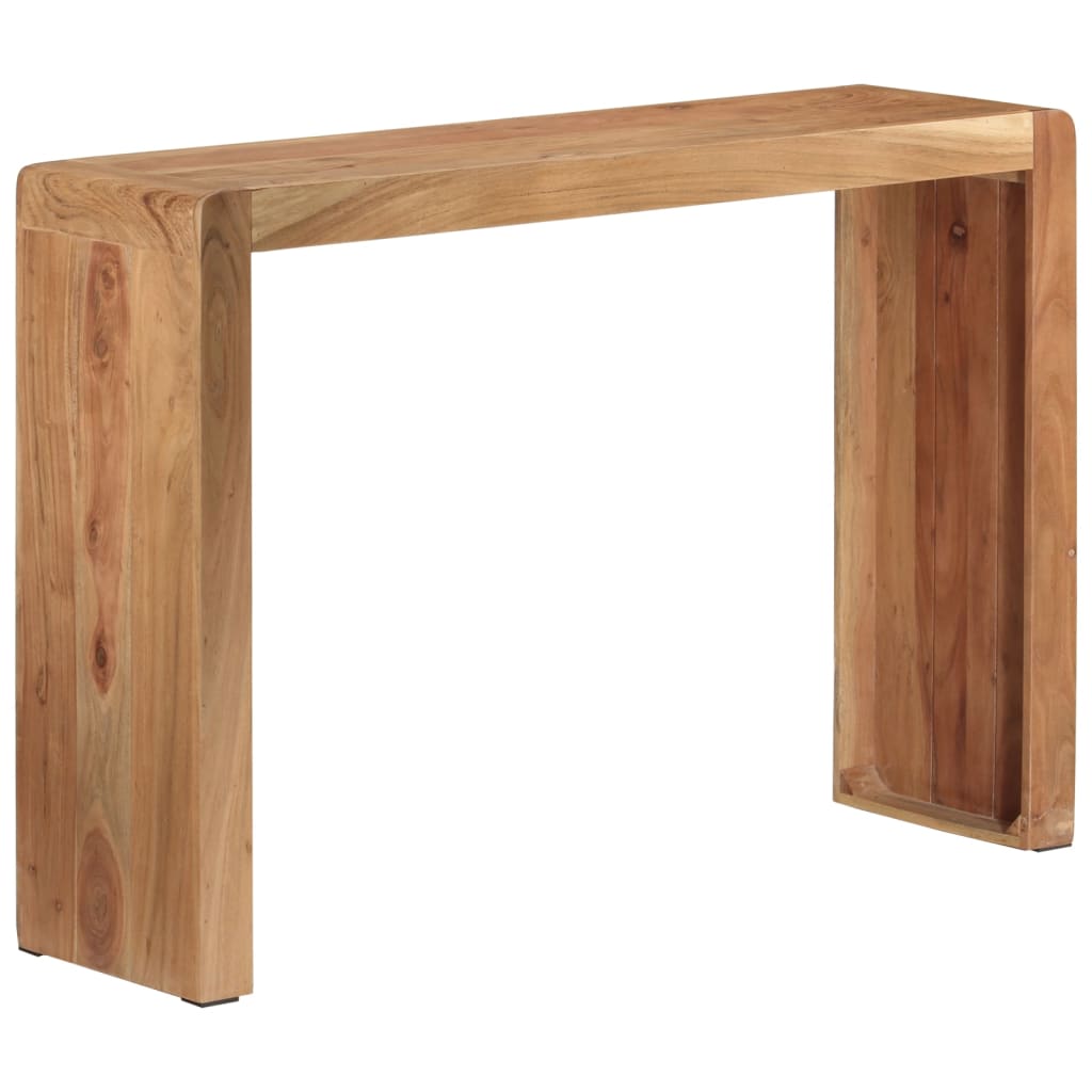Wandtafel 110x30x76 cm massief acaciahout is nu te koop bij PeponiXL, paradijselijk wonen!