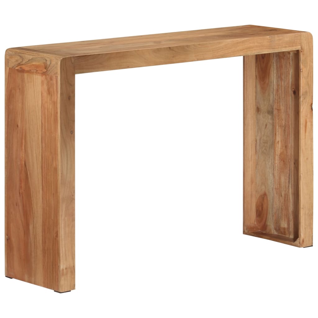 Wandtafel 110x30x76 cm massief acaciahout is nu te koop bij PeponiXL, paradijselijk wonen!