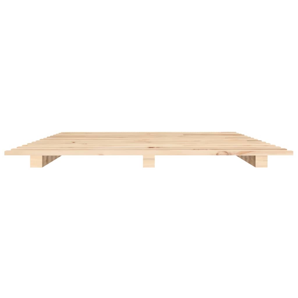 Bedframe massief grenenhout 140x200 cm is nu te koop bij PeponiXL, paradijselijk wonen!