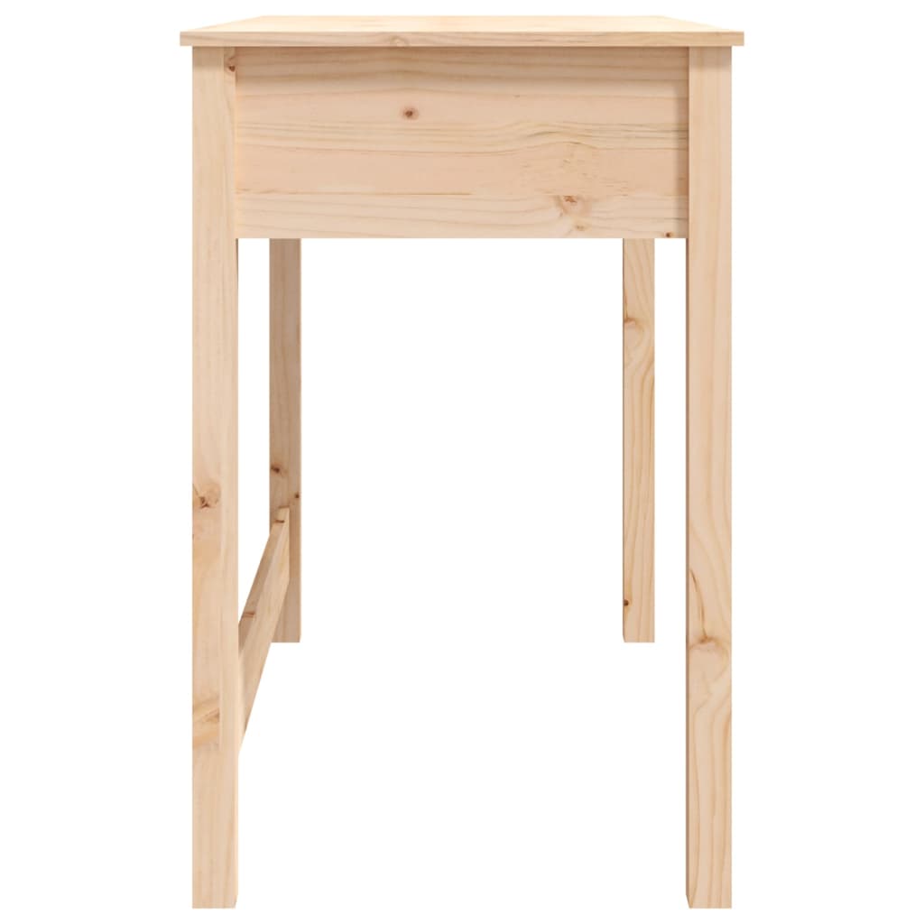 Bureau met lades 100x50x78 cm massief grenenhout is nu te koop bij PeponiXL, paradijselijk wonen!