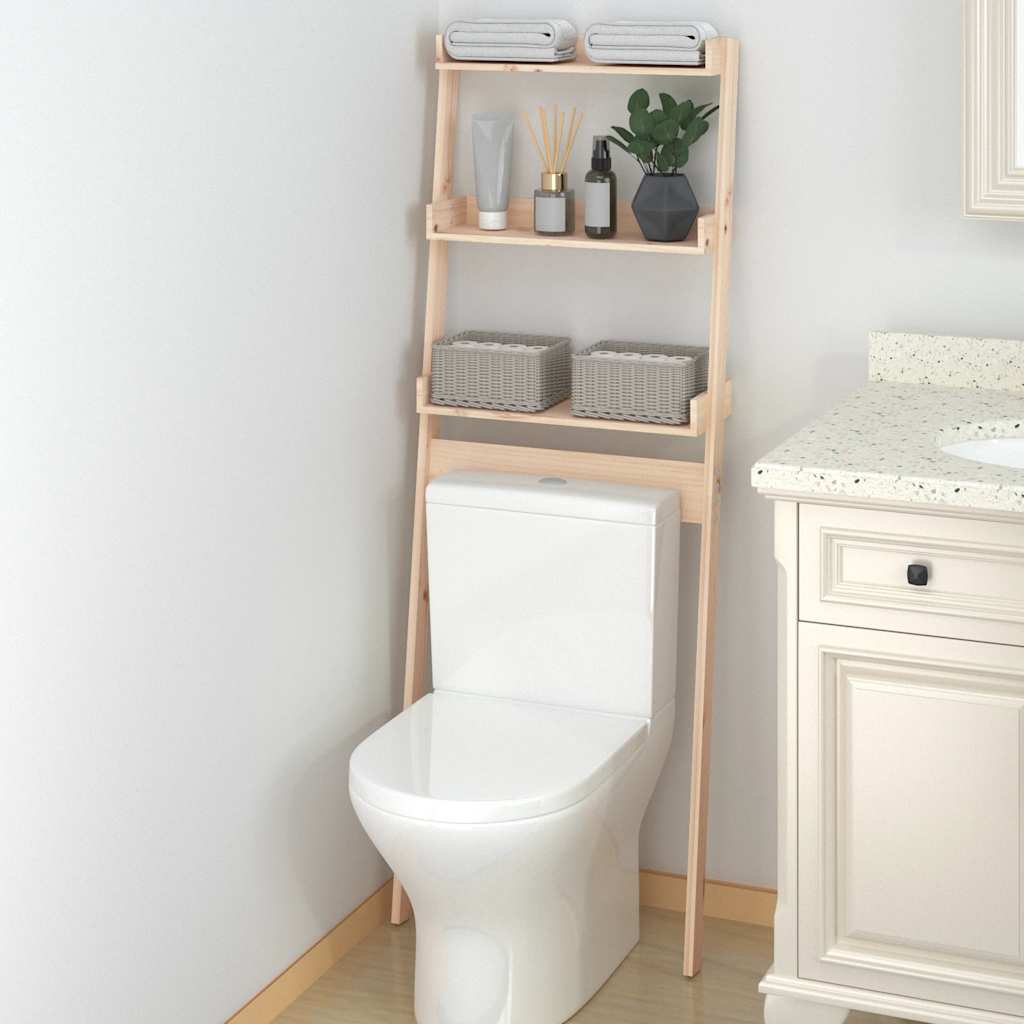 Toiletrek 63,5x32x179 cm massief grenenhout is nu te koop bij PeponiXL, paradijselijk wonen!