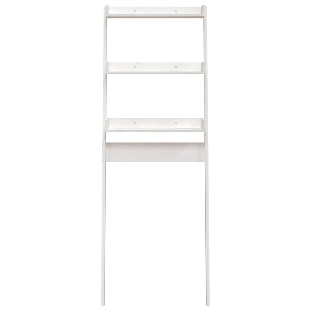 Toiletrek 63,5x32x179 cm massief grenenhout wit is nu te koop bij PeponiXL, paradijselijk wonen!