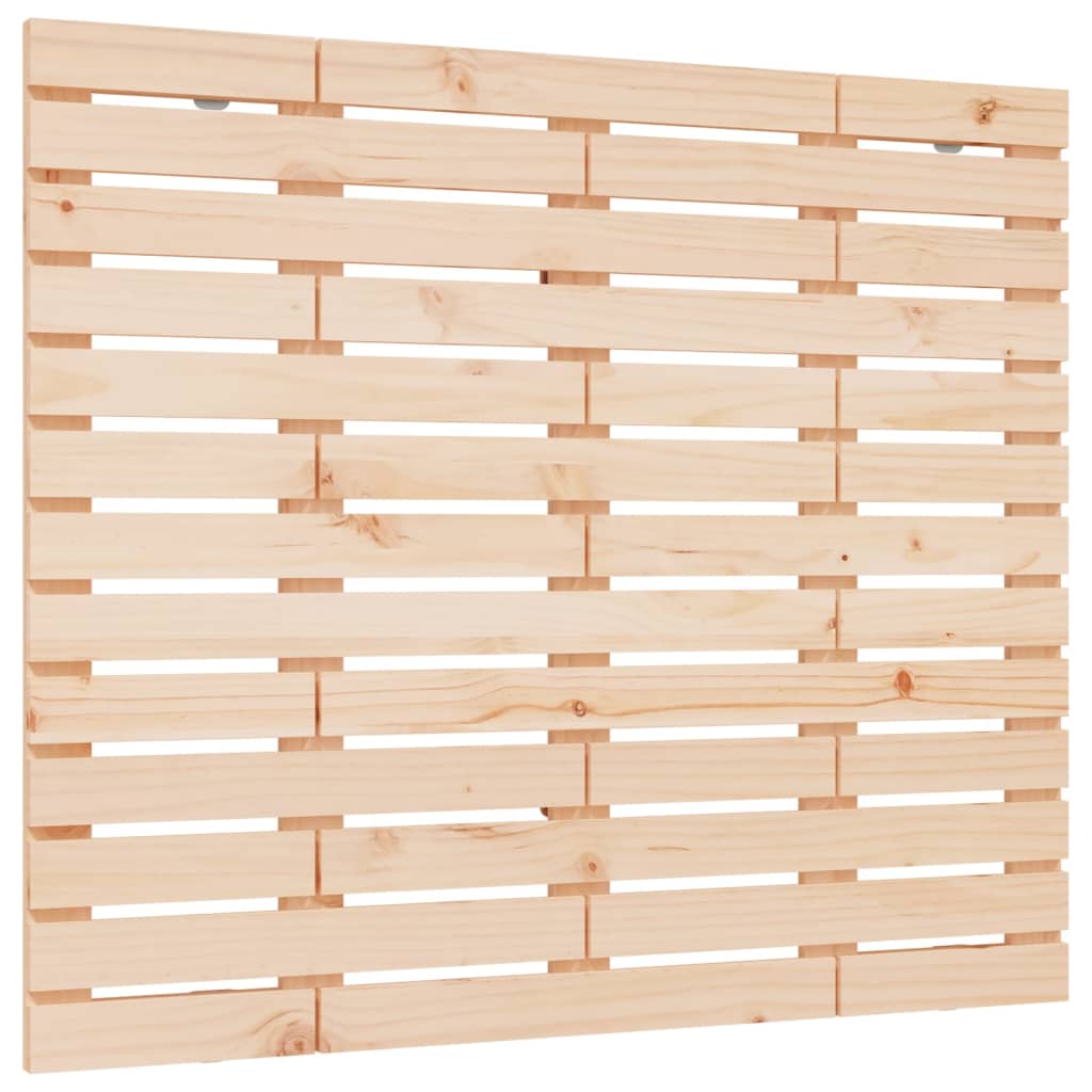 Hoofdbord wandmontage 146x3x91,5 cm massief grenenhout is nu te koop bij PeponiXL, paradijselijk wonen!