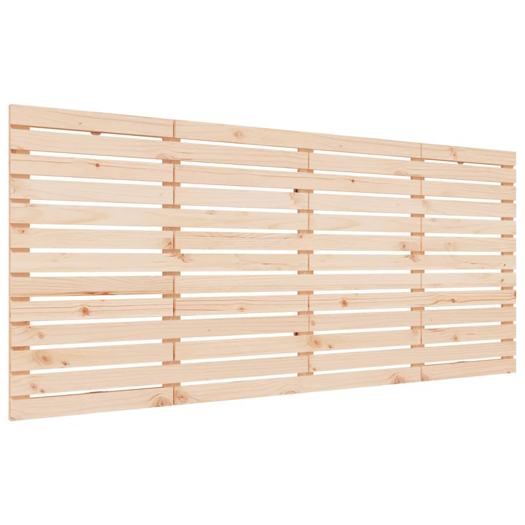Hoofdbord wandmontage 156x3x91,5 cm massief grenenhout is nu te koop bij PeponiXL, paradijselijk wonen!