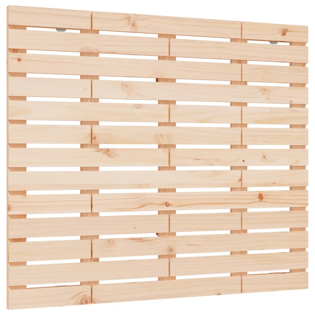 Hoofdbord wandmontage 81x3x91,5 cm massief grenenhout is nu te koop bij PeponiXL, paradijselijk wonen!