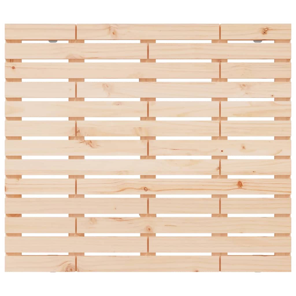 Hoofdbord wandmontage 81x3x91,5 cm massief grenenhout is nu te koop bij PeponiXL, paradijselijk wonen!