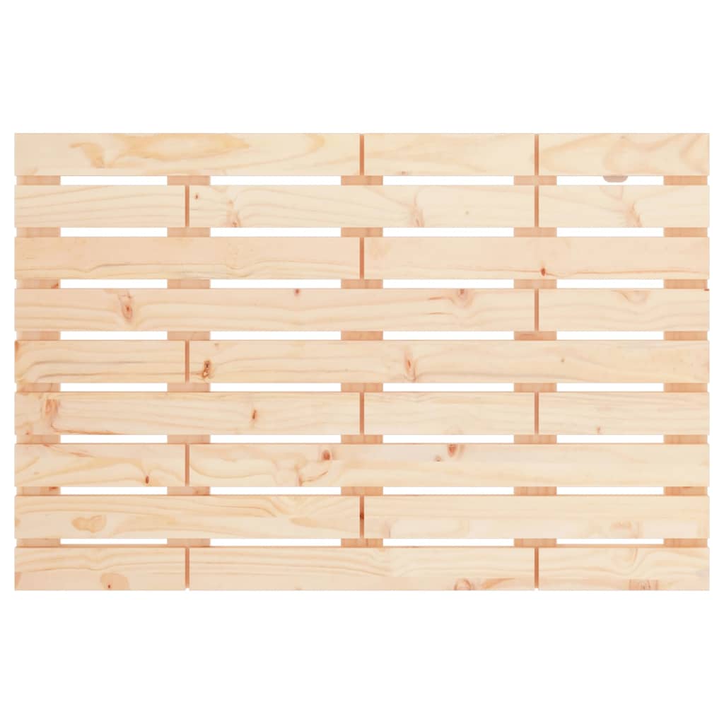 Hoofdbord wandmontage 81x3x63 cm massief grenenhout is nu te koop bij PeponiXL, paradijselijk wonen!
