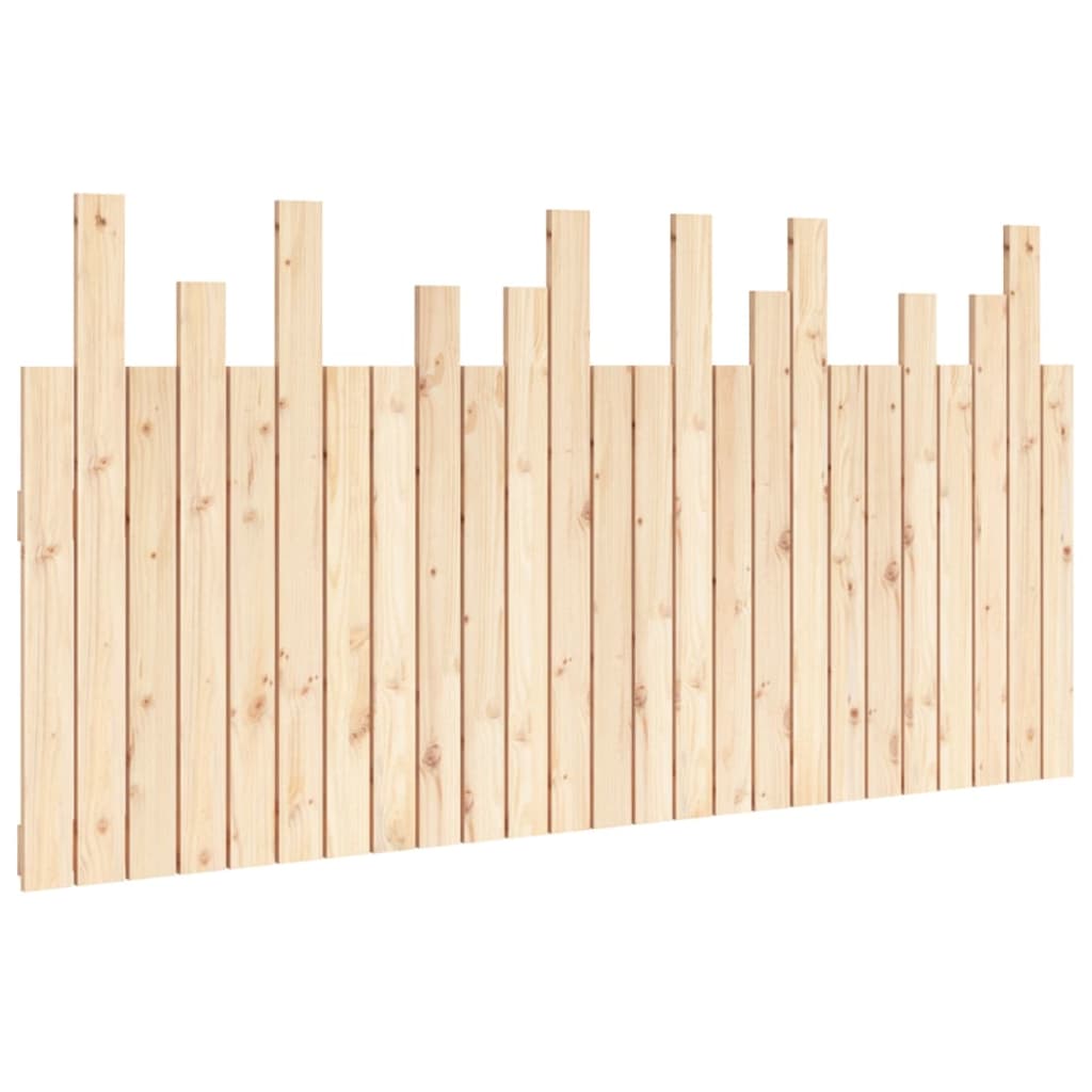Hoofdbord wandmontage 159,5x3x80 cm massief grenenhout is nu te koop bij PeponiXL, paradijselijk wonen!