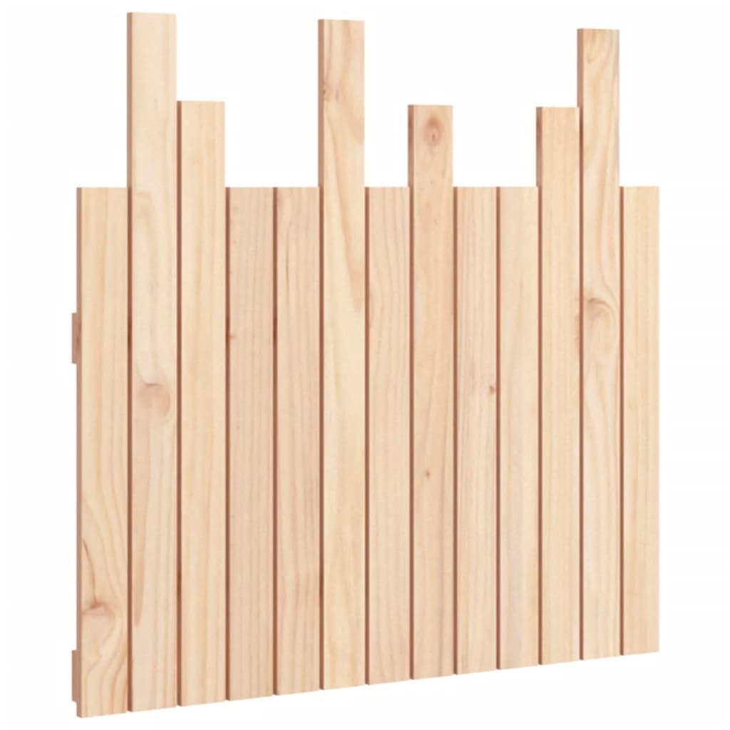 Hoofdbord wandmontage 82,5x3x80 cm massief grenenhout is nu te koop bij PeponiXL, paradijselijk wonen!