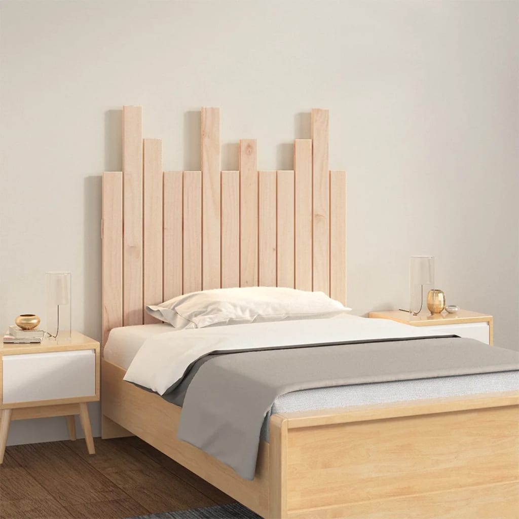 Hoofdbord wandmontage 82,5x3x80 cm massief grenenhout is nu te koop bij PeponiXL, paradijselijk wonen!