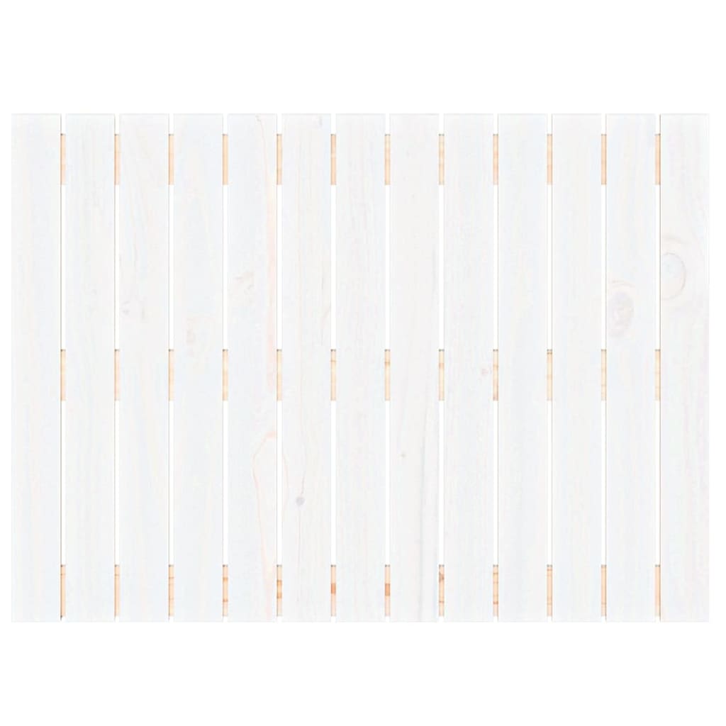 Wandhoofdbord 82,5x3x60 cm massief grenenhout wit is nu te koop bij PeponiXL, paradijselijk wonen!