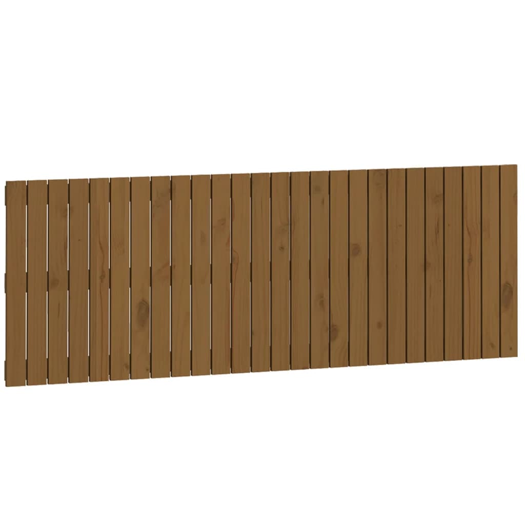 Wandhoofdbord 166x3x60 cm massief grenenhout honingbruin is nu te koop bij PeponiXL, paradijselijk wonen!