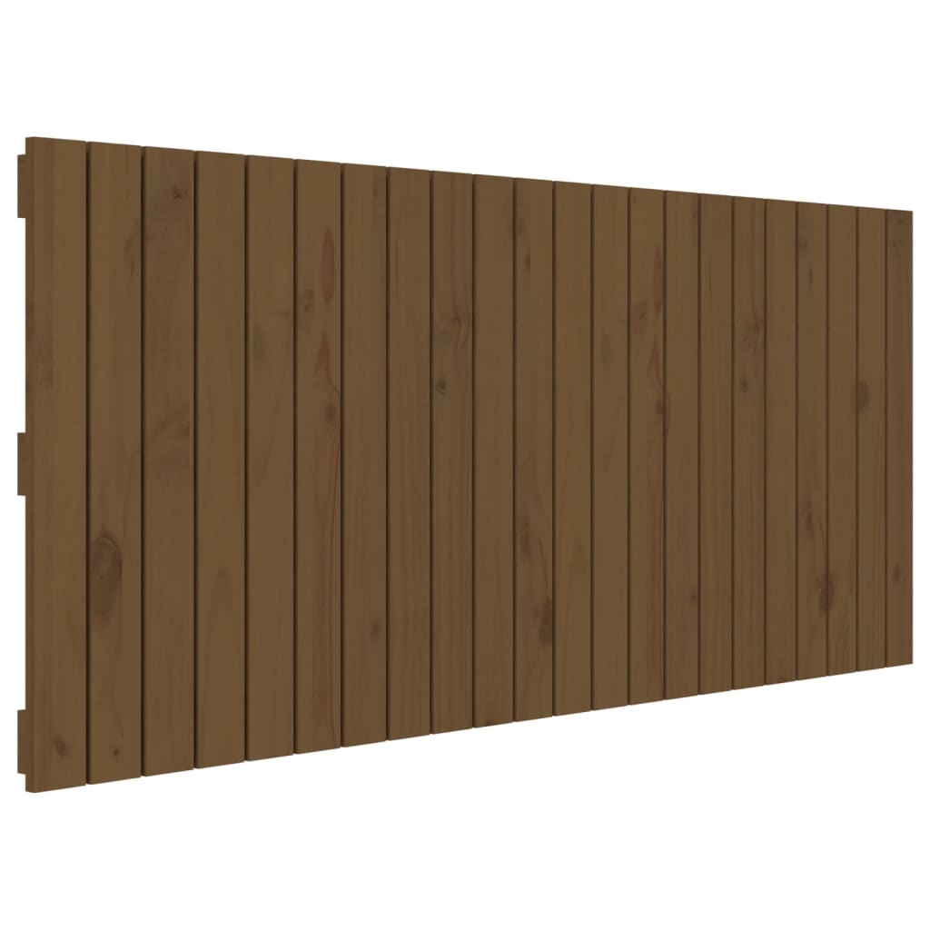 Wandhoofdbord 140x3x60 cm massief grenenhout honingbruin is nu te koop bij PeponiXL, paradijselijk wonen!
