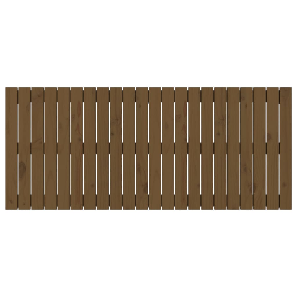 Wandhoofdbord 140x3x60 cm massief grenenhout honingbruin is nu te koop bij PeponiXL, paradijselijk wonen!