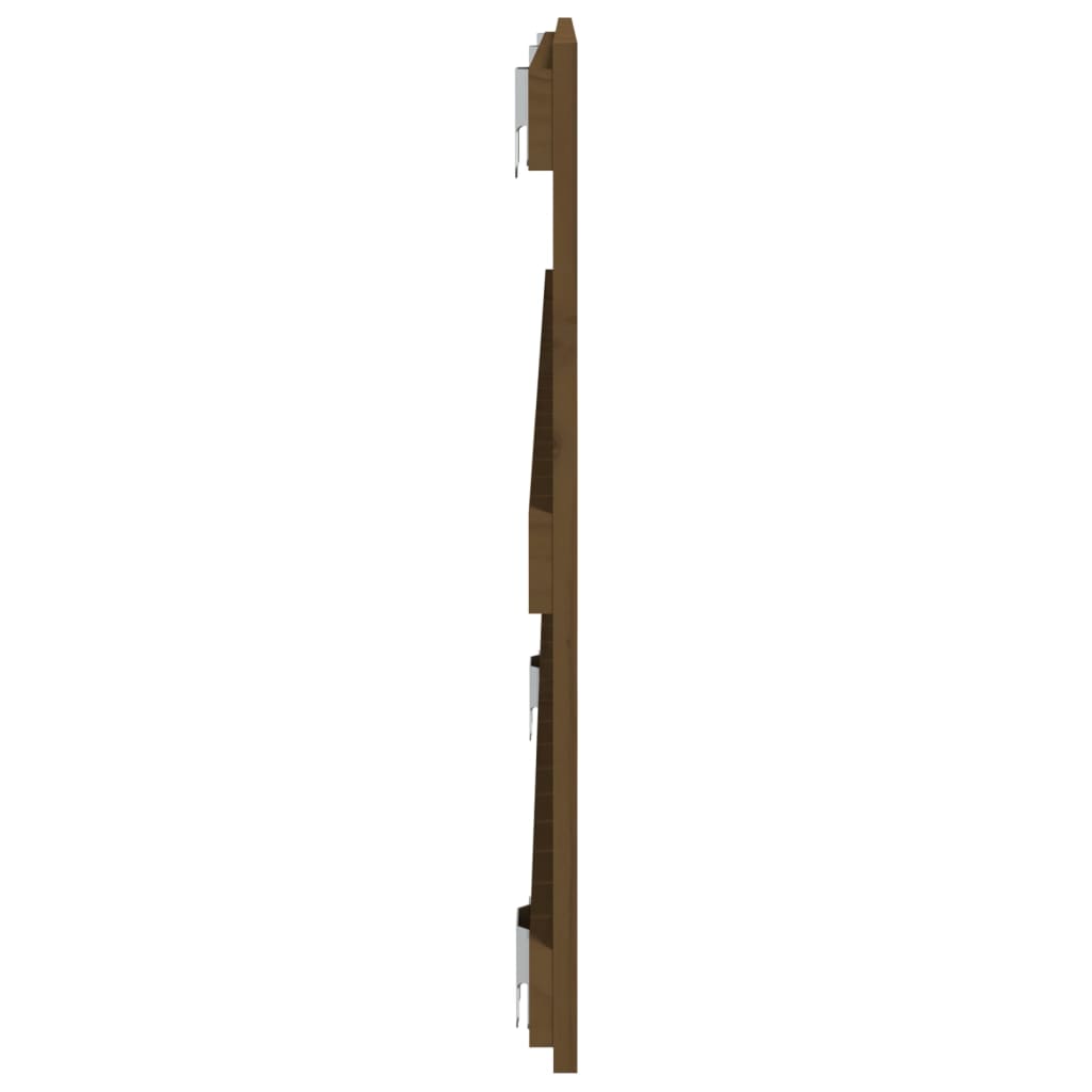 Wandhoofdbord 140x3x60 cm massief grenenhout honingbruin is nu te koop bij PeponiXL, paradijselijk wonen!