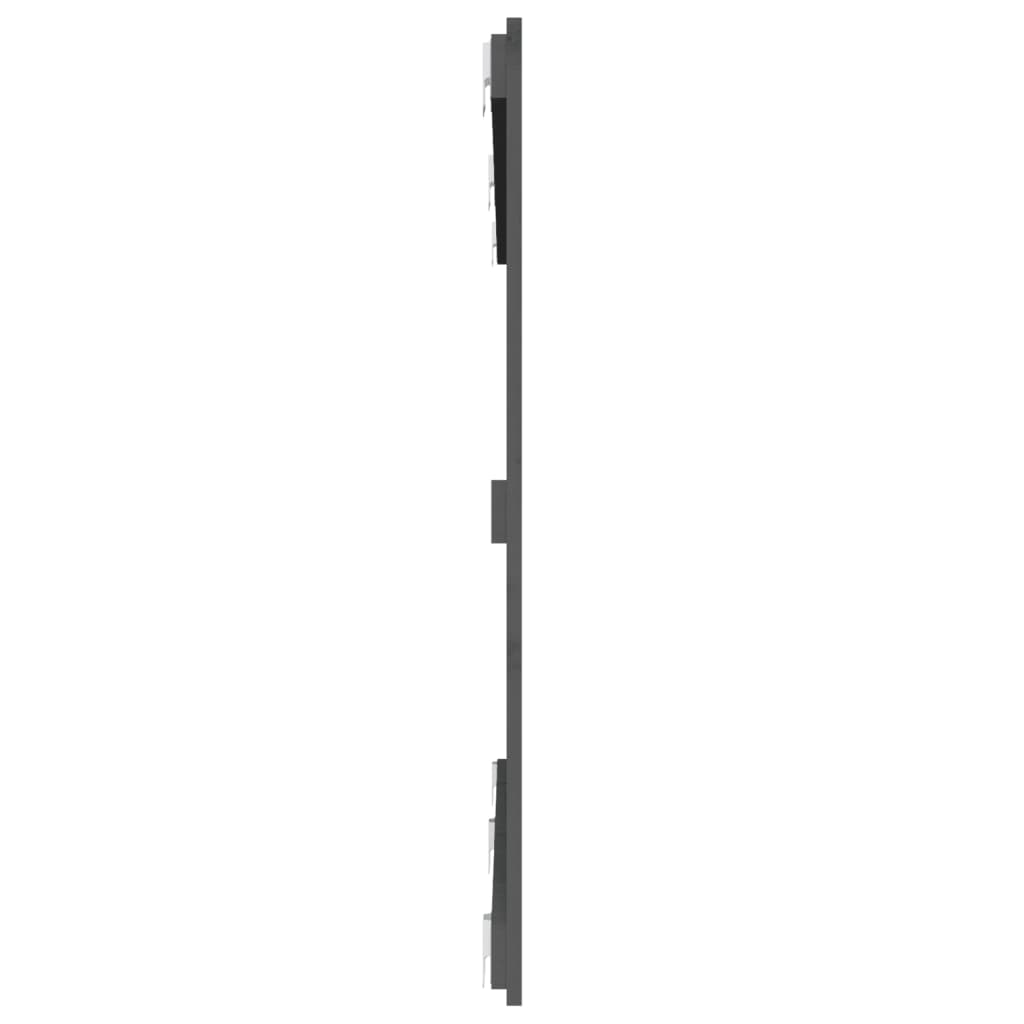 Wandhoofdbord 159,5x3x90 cm massief grenenhout grijs is nu te koop bij PeponiXL, paradijselijk wonen!