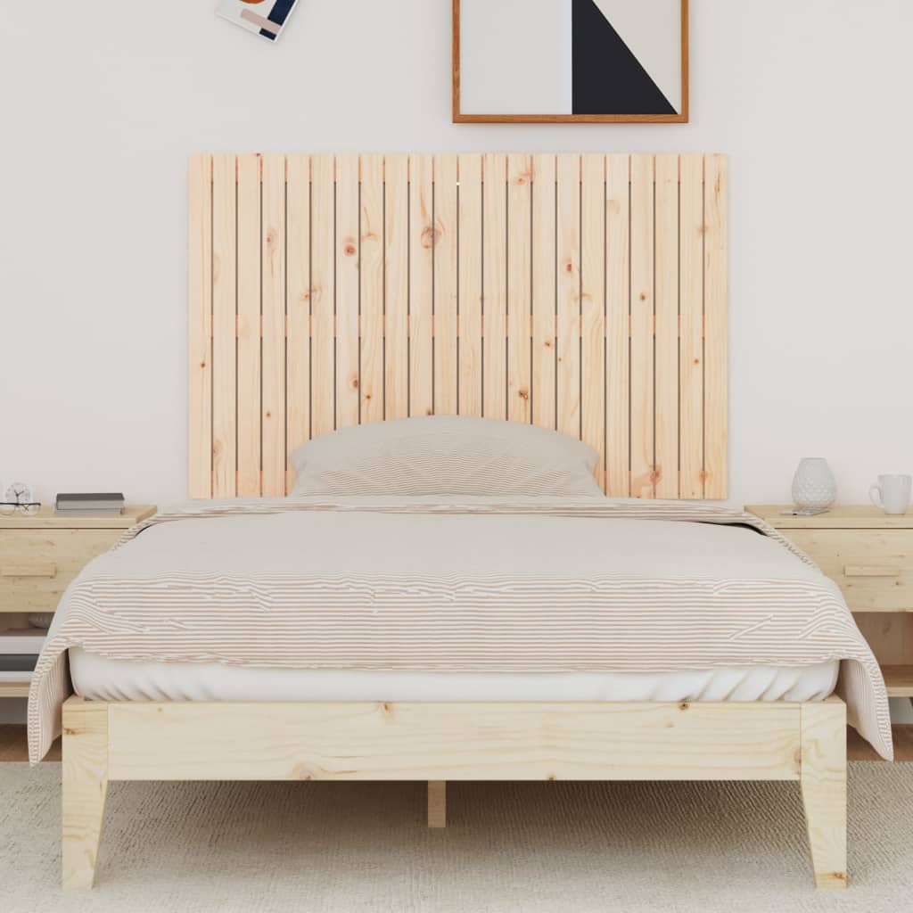 Wandhoofdbord 140x3x90 cm massief grenenhout is nu te koop bij PeponiXL, paradijselijk wonen!