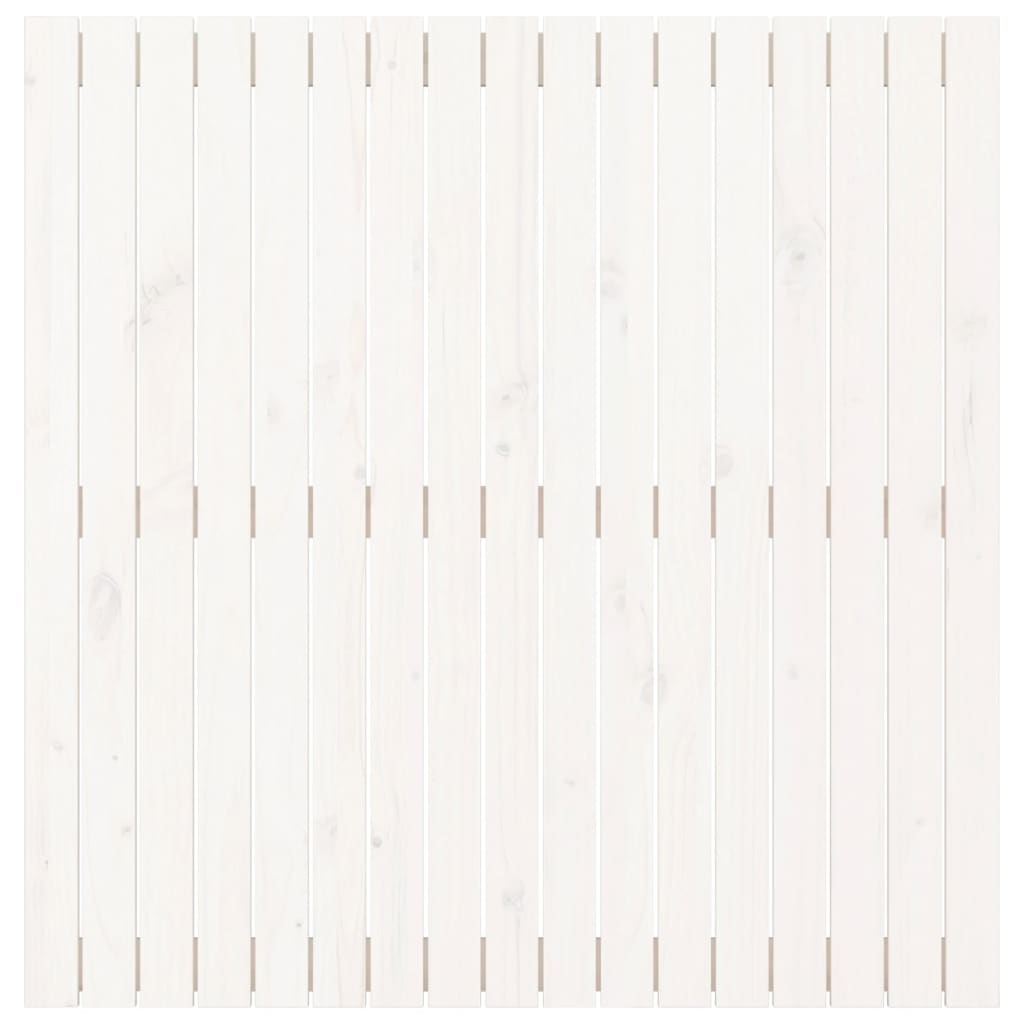 Wandhoofdbord 108x3x110 cm massief grenenhout wit is nu te koop bij PeponiXL, paradijselijk wonen!