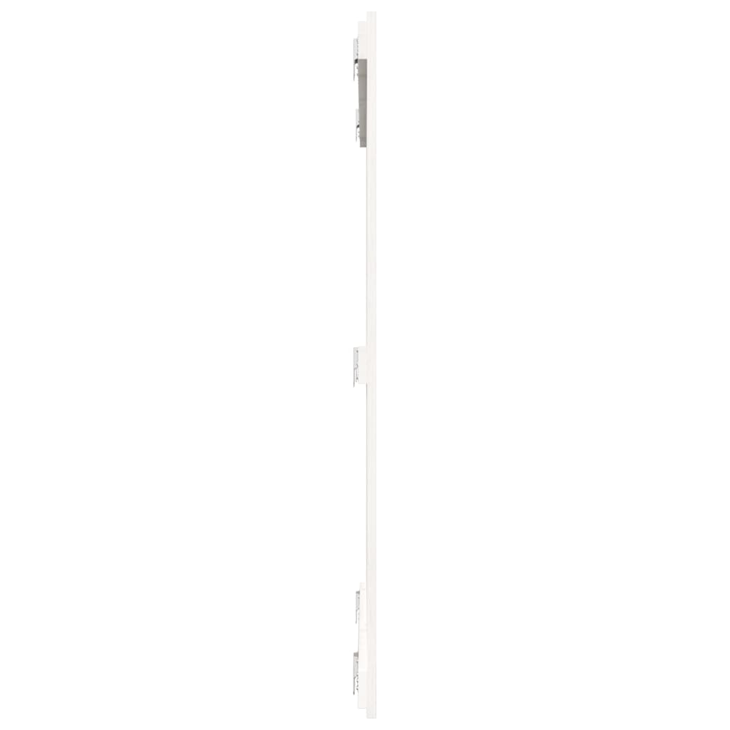 Wandhoofdbord 108x3x110 cm massief grenenhout wit is nu te koop bij PeponiXL, paradijselijk wonen!
