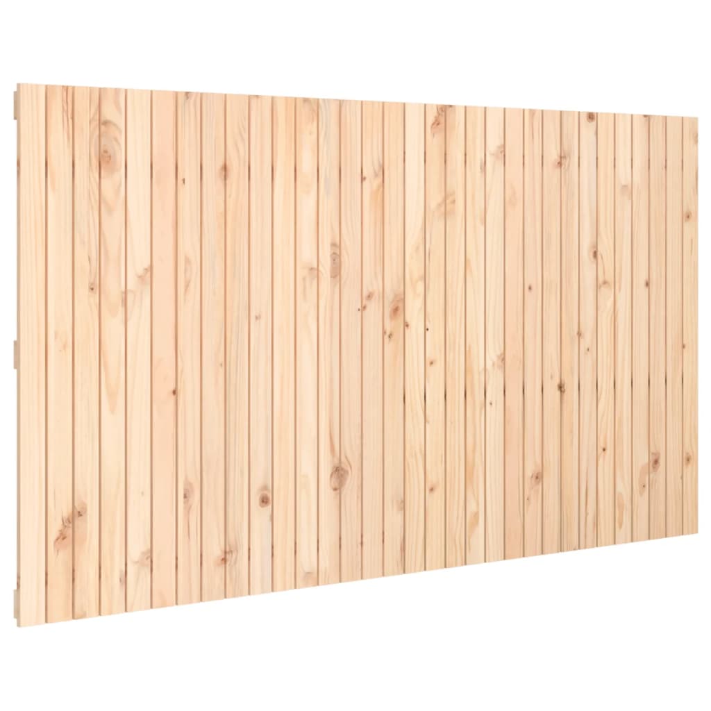 Hoofdbord wandmontage 204x3x110 cm massief grenenhout is nu te koop bij PeponiXL, paradijselijk wonen!