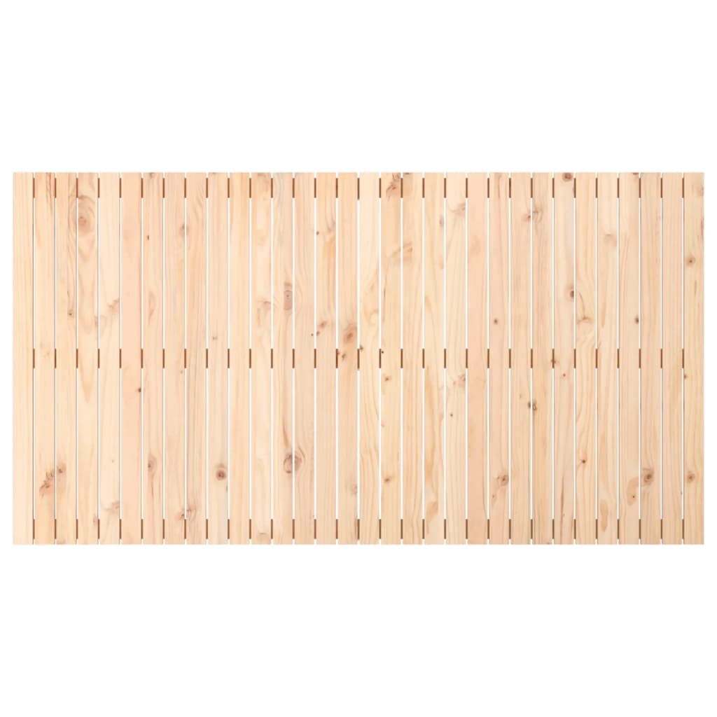 Hoofdbord wandmontage 204x3x110 cm massief grenenhout is nu te koop bij PeponiXL, paradijselijk wonen!