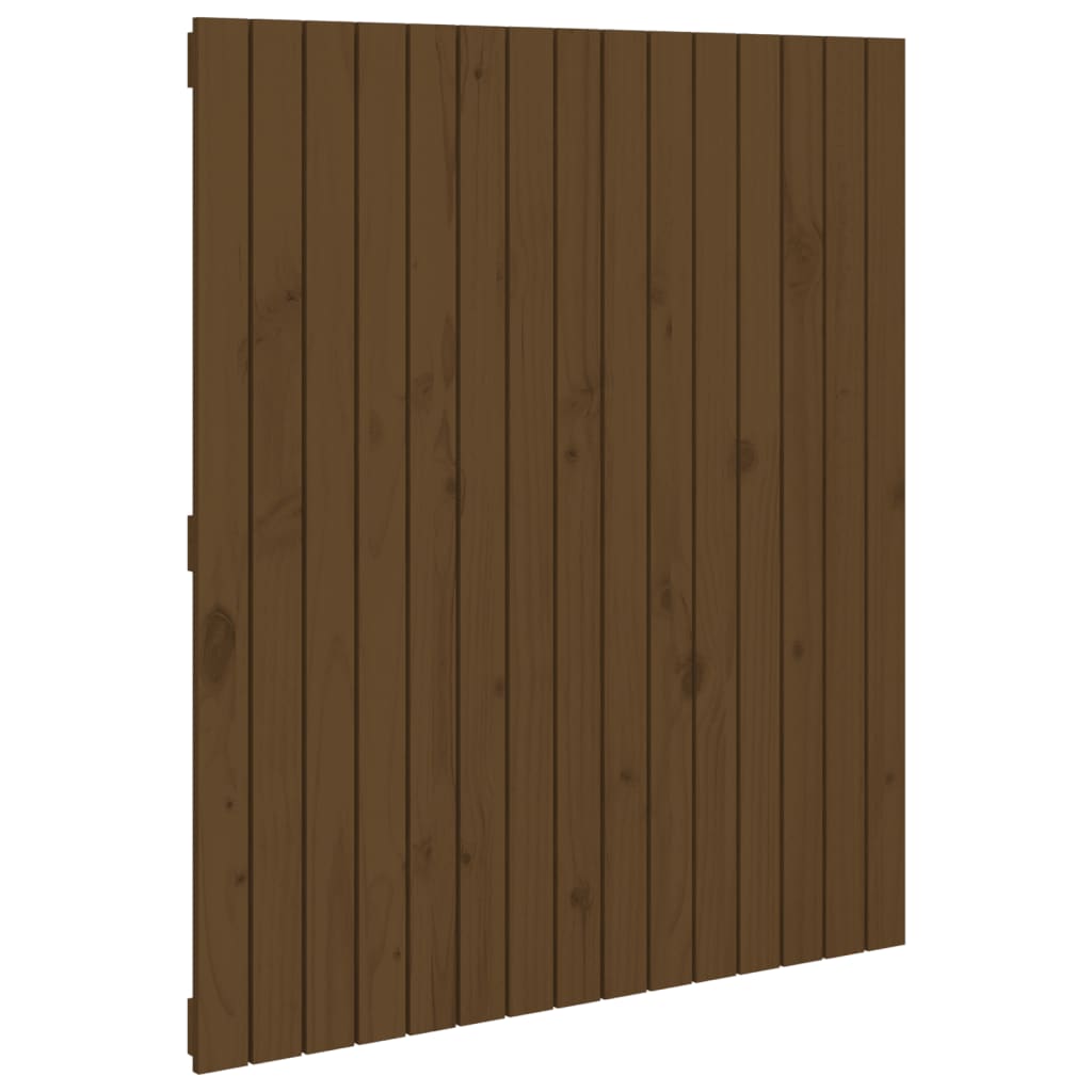 Wandhoofdbord 95,5x3x110 cm massief grenenhout honingbruin is nu te koop bij PeponiXL, paradijselijk wonen!