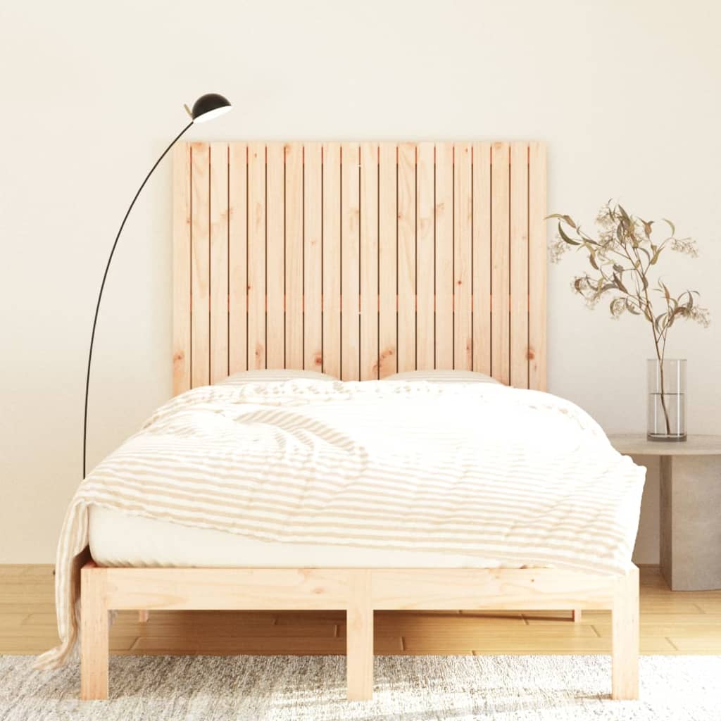 Wandhoofdbord 127,5x3x110 cm massief grenenhout is nu te koop bij PeponiXL, paradijselijk wonen!