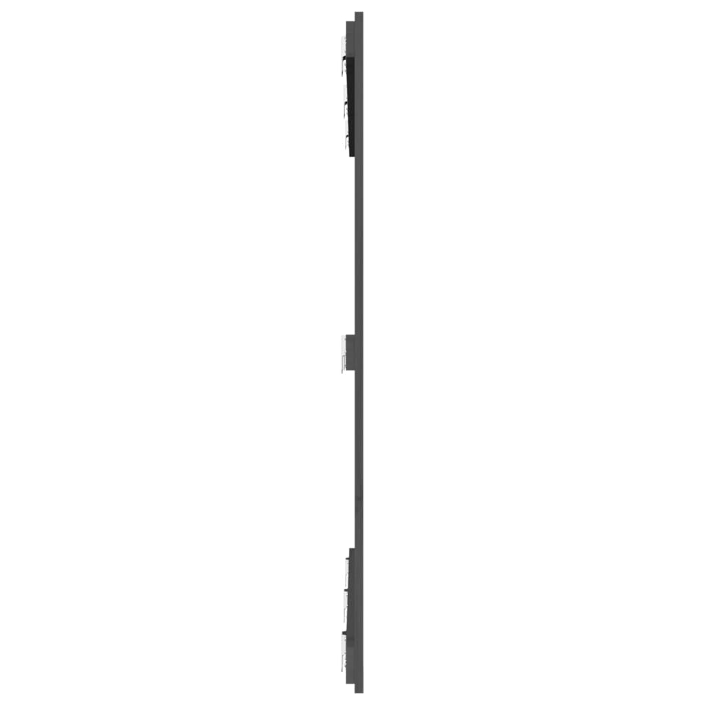 Wandhoofdbord 146,5x3x110 cm massief grenenhout grijs is nu te koop bij PeponiXL, paradijselijk wonen!