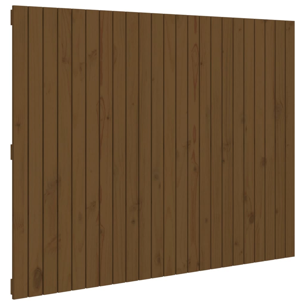 Wandhoofdbord 146,5x3x110 cm massief grenenhout honingbruin is nu te koop bij PeponiXL, paradijselijk wonen!
