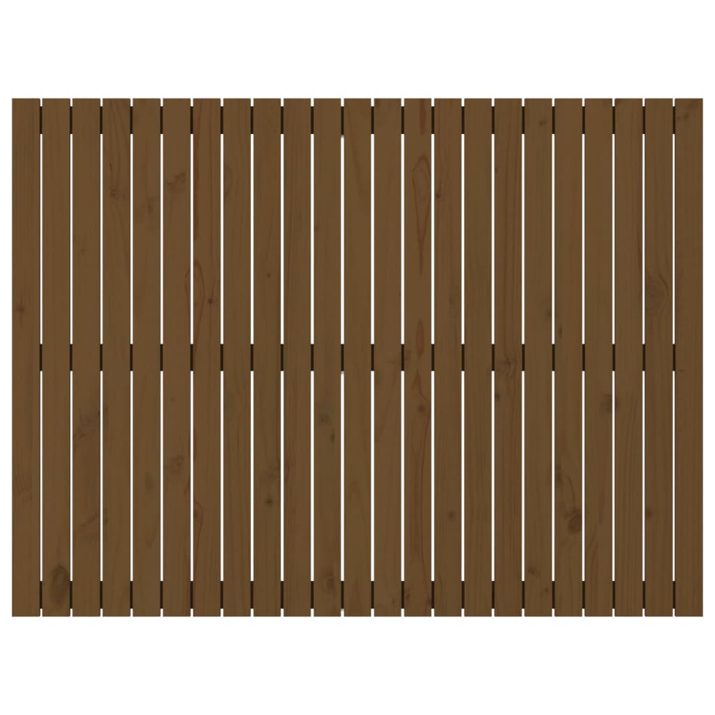 Wandhoofdbord 146,5x3x110 cm massief grenenhout honingbruin is nu te koop bij PeponiXL, paradijselijk wonen!