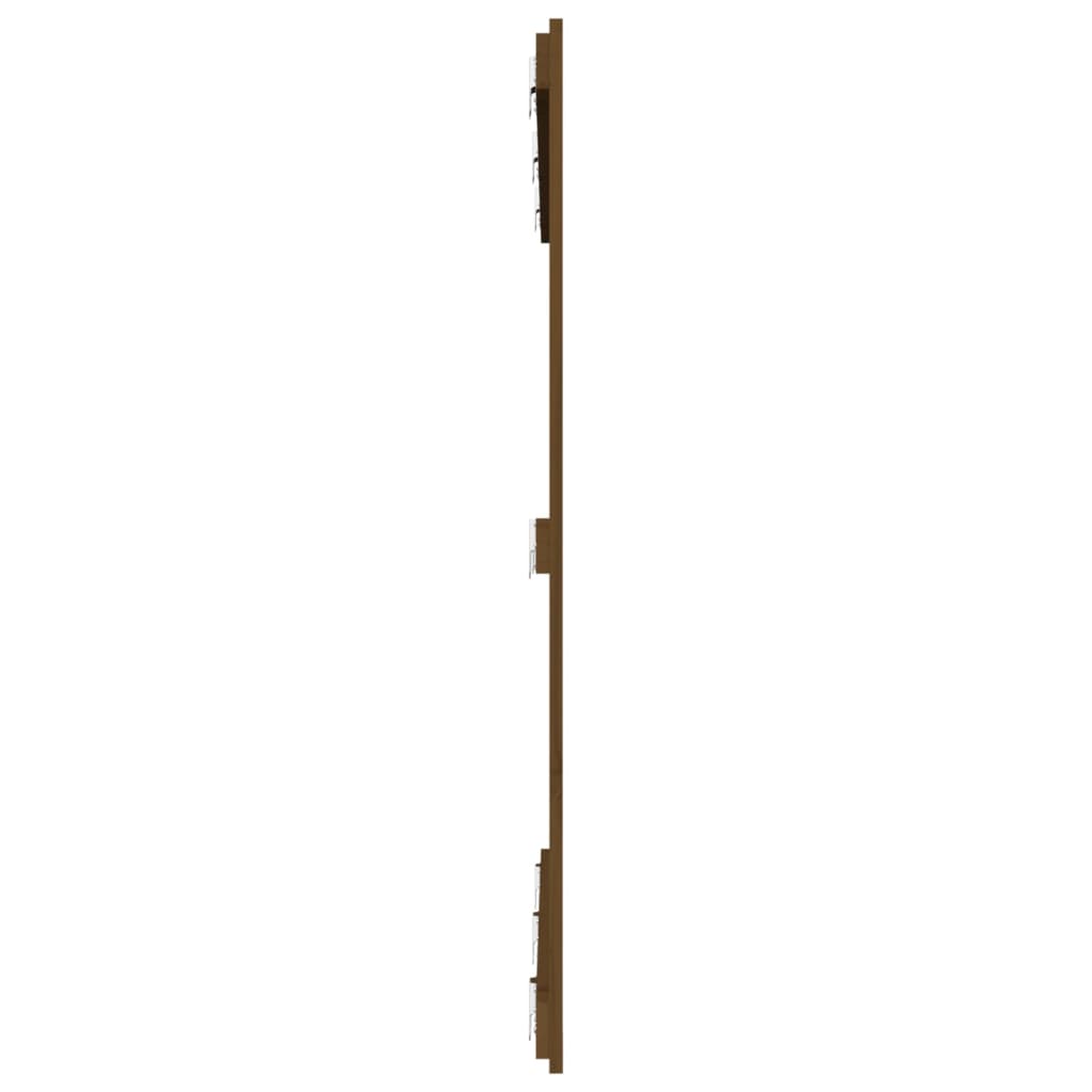 Wandhoofdbord 146,5x3x110 cm massief grenenhout honingbruin is nu te koop bij PeponiXL, paradijselijk wonen!