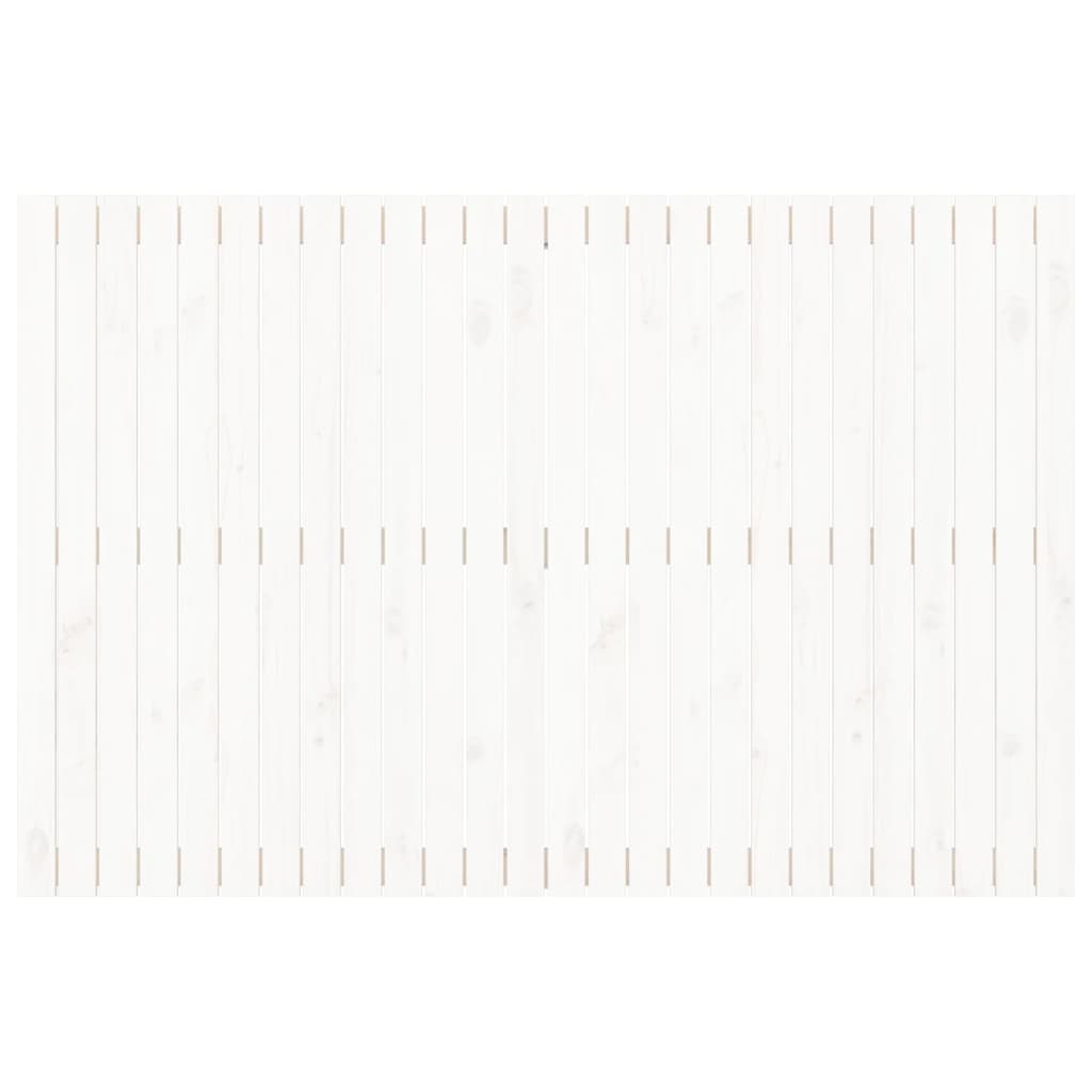 Wandhoofdbord 166x3x110 cm massief grenenhout wit is nu te koop bij PeponiXL, paradijselijk wonen!