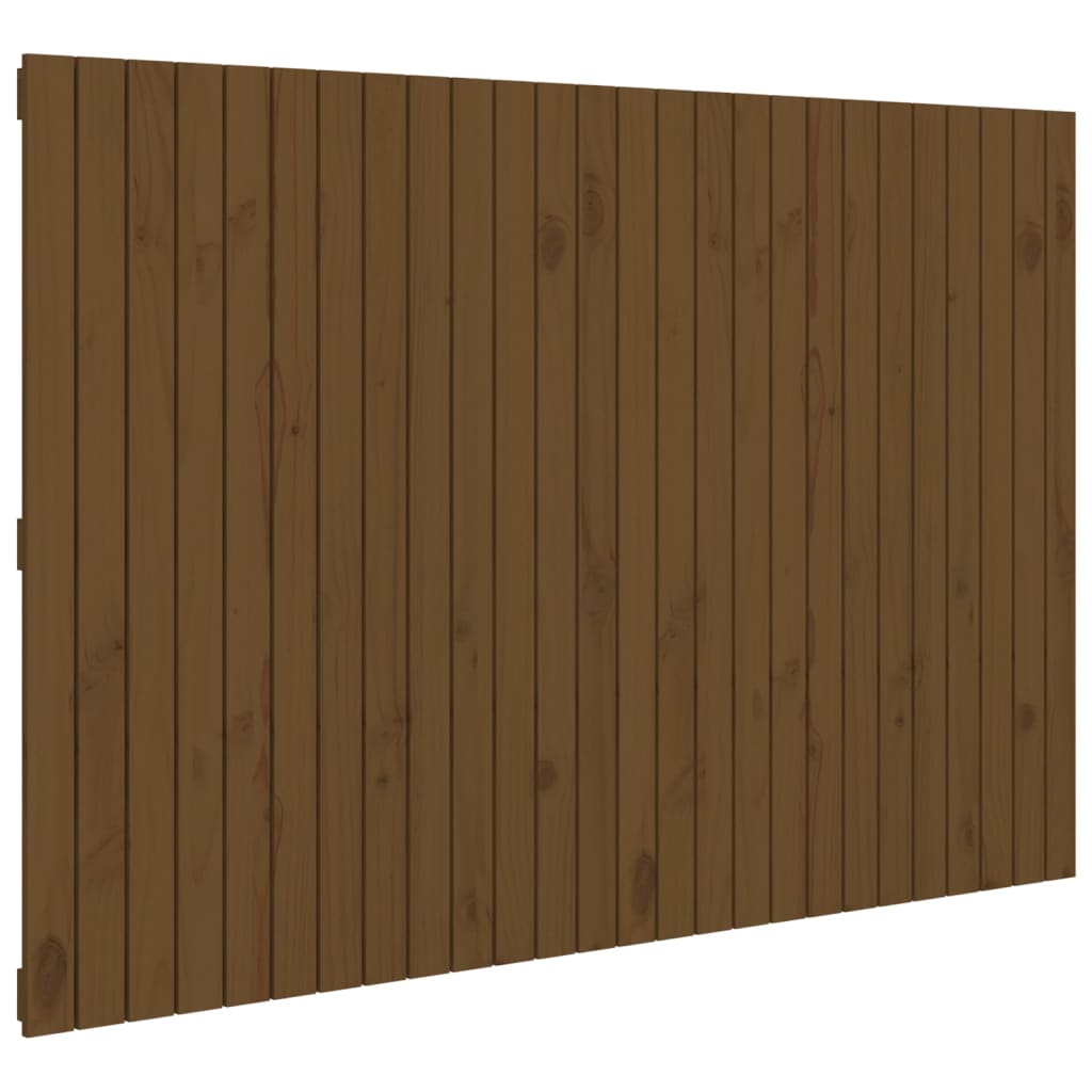 Wandhoofdbord 166x3x110 cm massief grenenhout honingbruin is nu te koop bij PeponiXL, paradijselijk wonen!