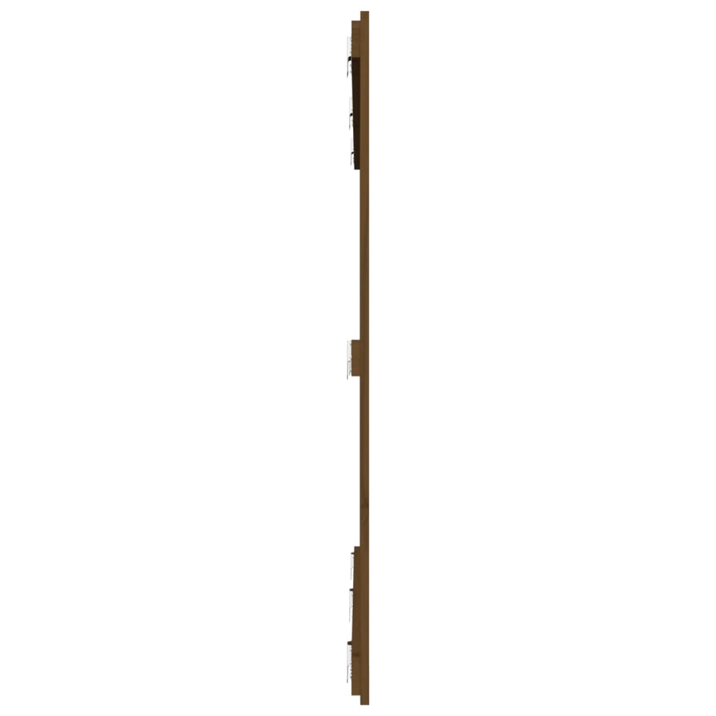 Wandhoofdbord 166x3x110 cm massief grenenhout honingbruin is nu te koop bij PeponiXL, paradijselijk wonen!